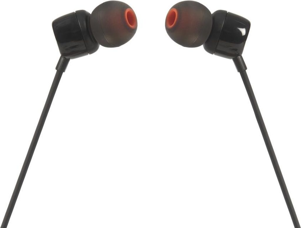 JBL Tune 110 Casque Avec fil Ecouteurs Musique Noir Image du produit 