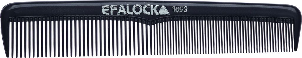 Efalock Nylon Herrenkamm 6.0 schwarz Produktbild 