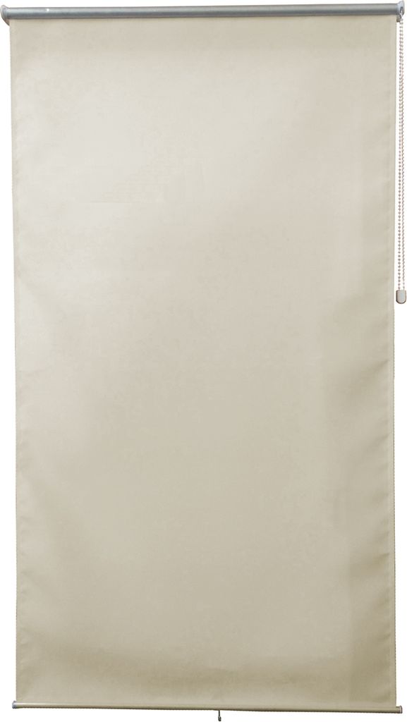 Sichtschutzrollo 1.7 x 2.3 m beige