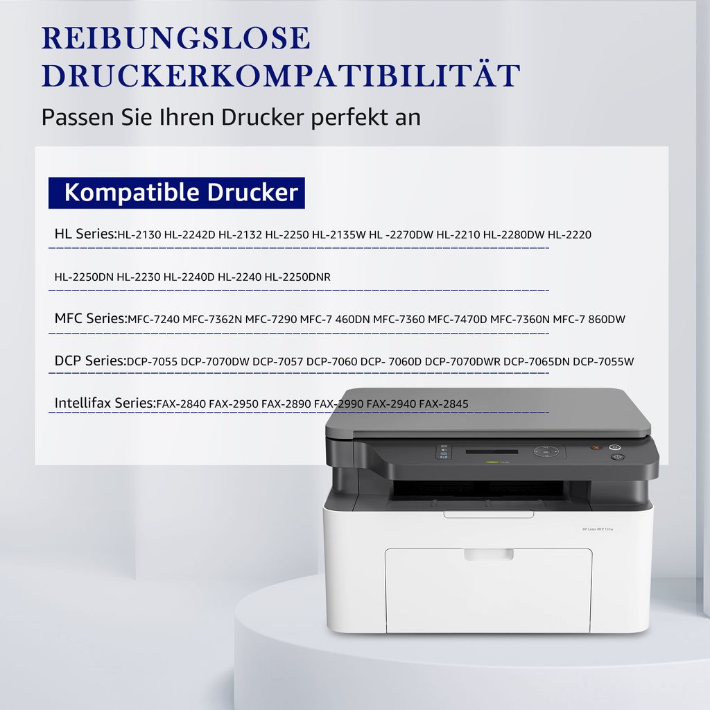 TN2220 Toner Compatibile Con Brother TN-2010 E TN-2220 - Foto 5