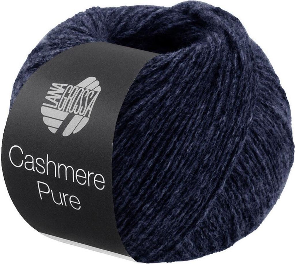 Lana Grossa - Cashmere Pure 0012 nachtblau Produktbild 