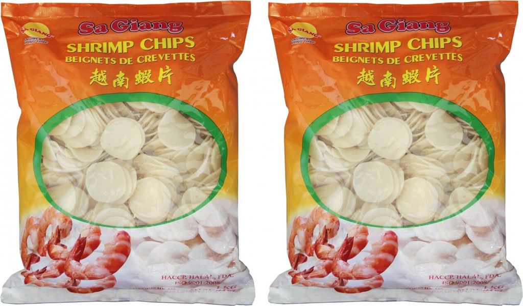 Doppelpack SA GIANG Garnelencracker, nicht gebacken (2x Produktbild 