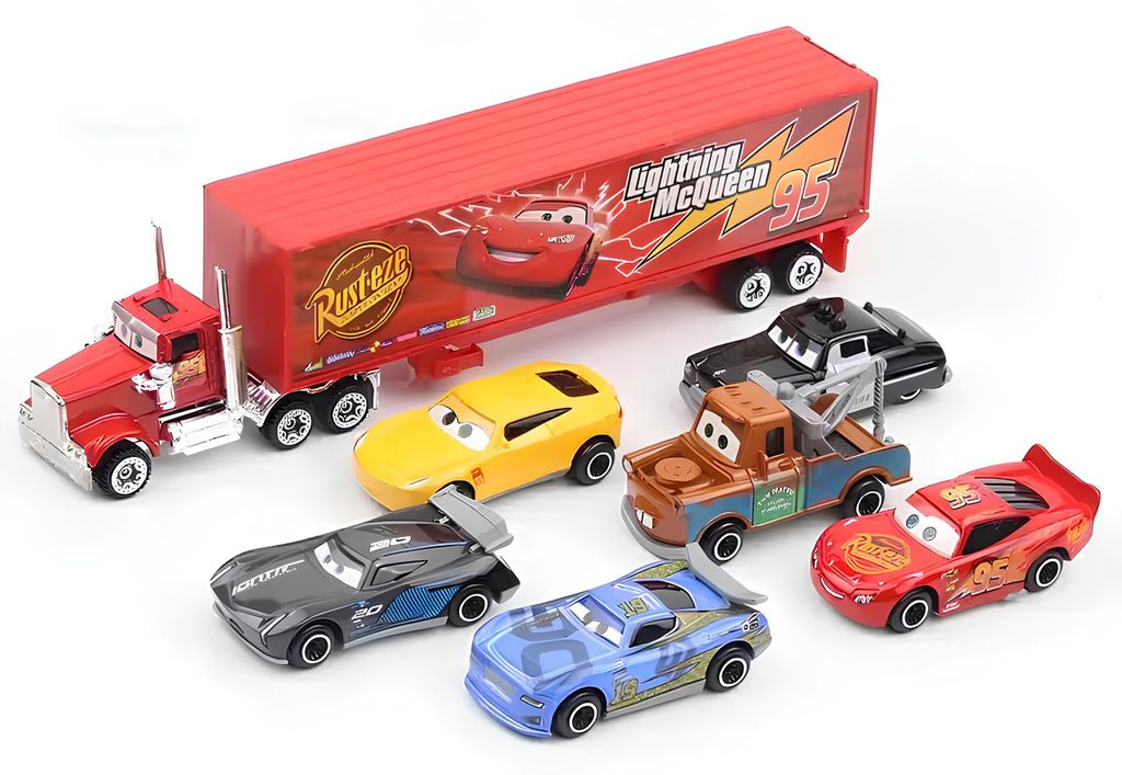 Súprava hračiek áut s postavičkami z rozprávky/ miniatúrne Obrázok produktu 