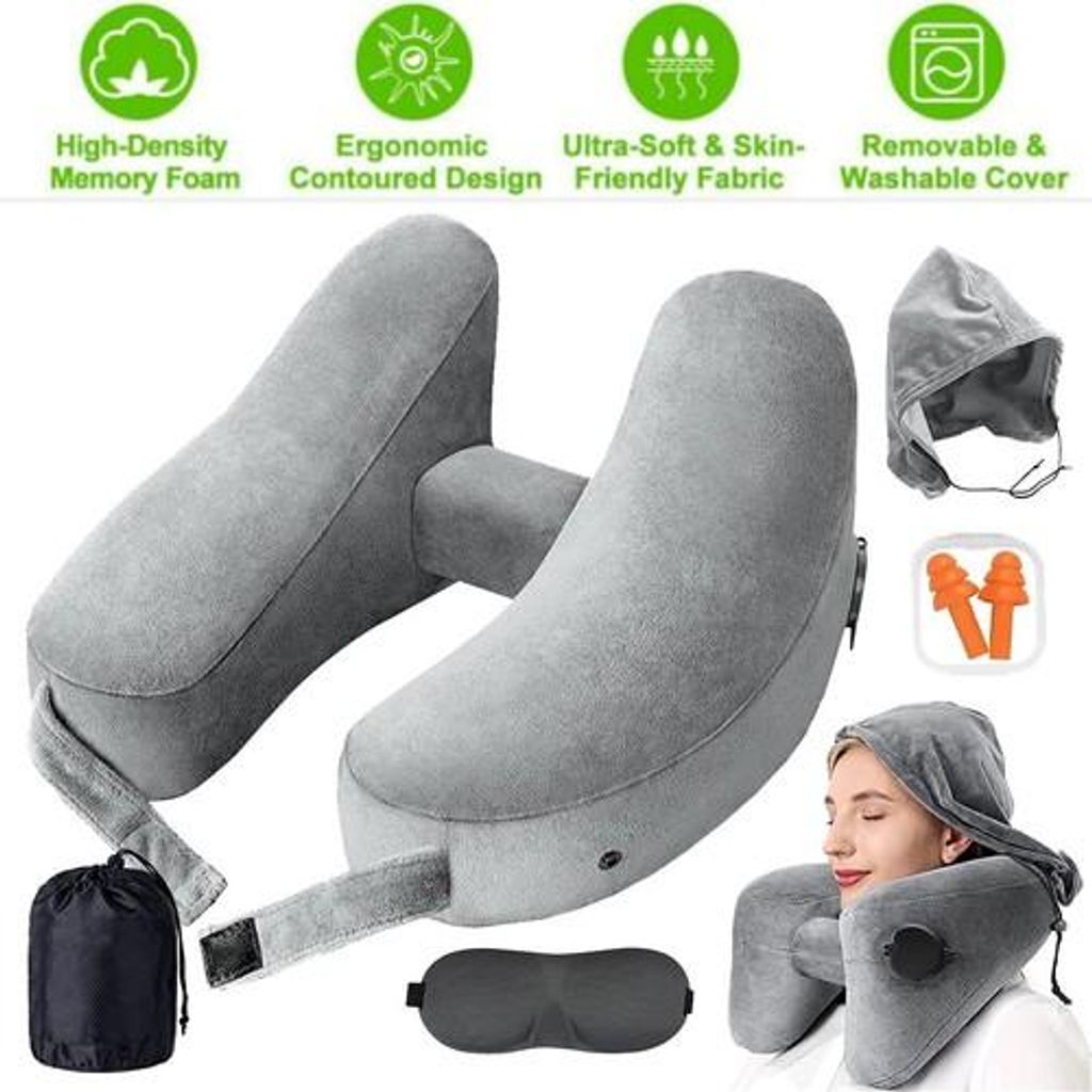 Coussin cervical AIR Gonflable,Coussin cervical pour Image du produit 