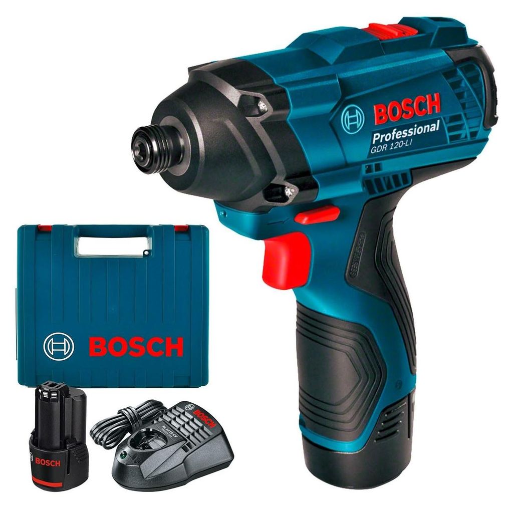 Bosch Impact Driver 12V 100Nm 2X1,5Ah Li-Ion Valigia Gdr Immagine del prodotto 