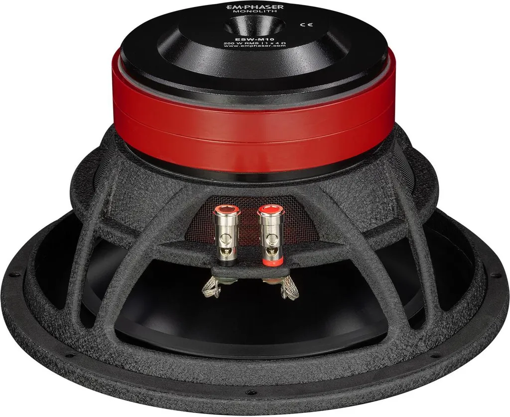 EmPhaser ESW-M10 Subwoofer 10 Pouces Haute Performance et Précision - 2