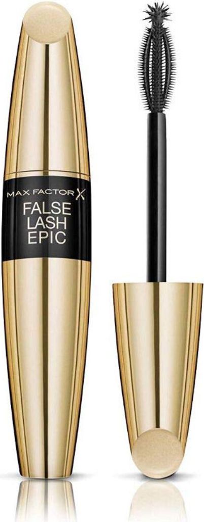 Max Factor False Lash Epic Waterproof Mascara Wimperntusche für verlängerte Wimpern und Volumen Black 13 ml