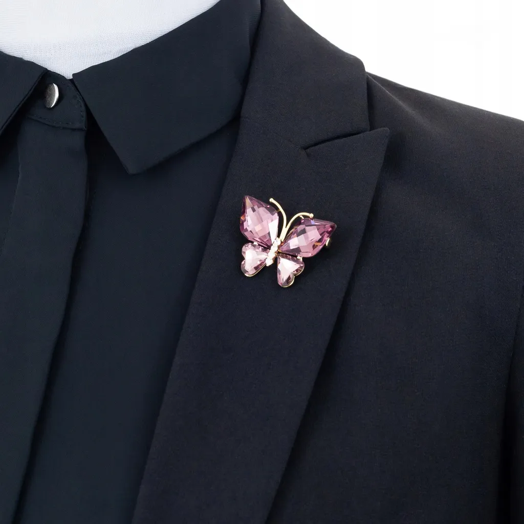Spilla Farfalla Pinetti Oro 14kt - Accessorio Luxury per Eventi - 2
