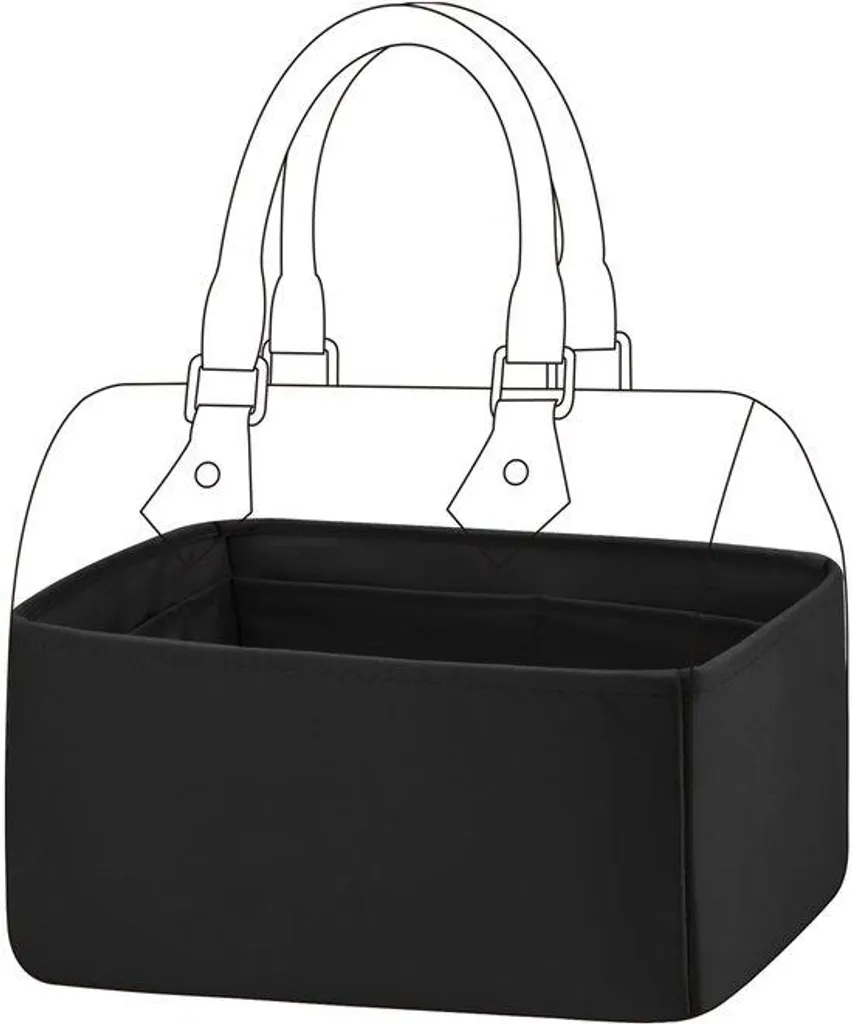 Fini le sac en désordre : organiseur en soie noire pour votre Speedy 25