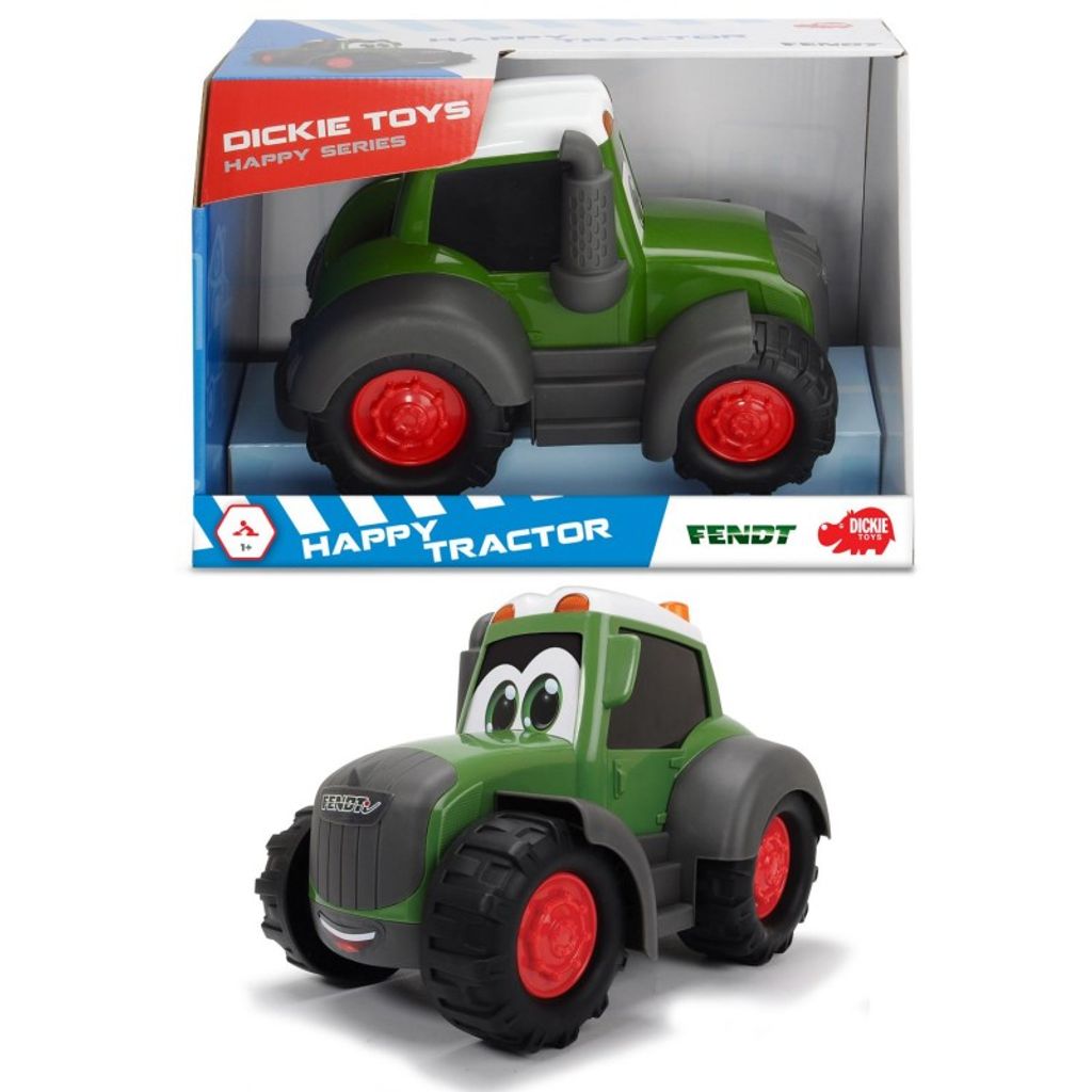 für Kleinkinder Happy Fendt Spielzeugtraktor Dickie Toys 203814008 grün 