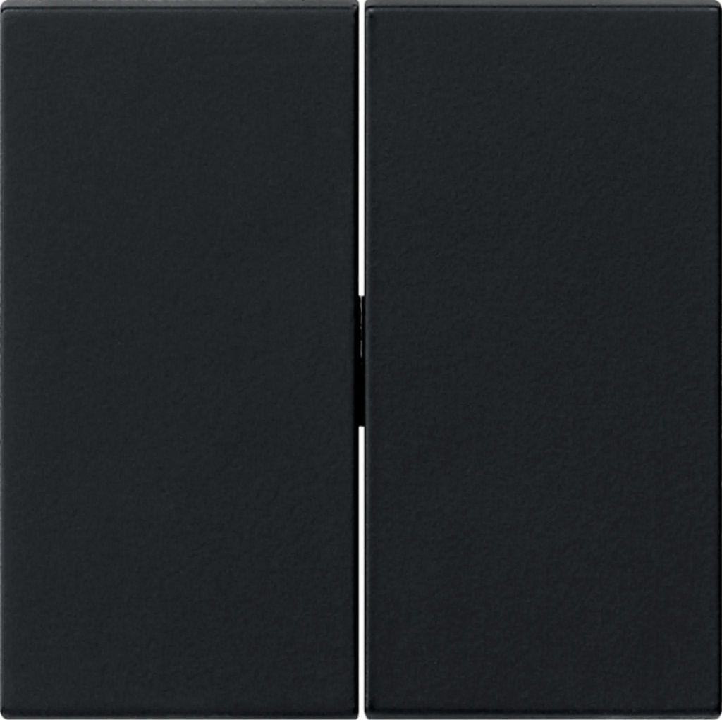 Gira Wippe, 2fach, System 55, schwarz matt, 1 Stk.