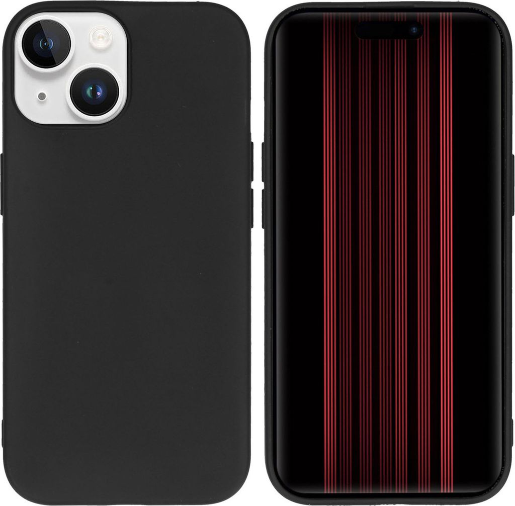 imoshion TPU Color Cover iPhone 15 - Schwarz