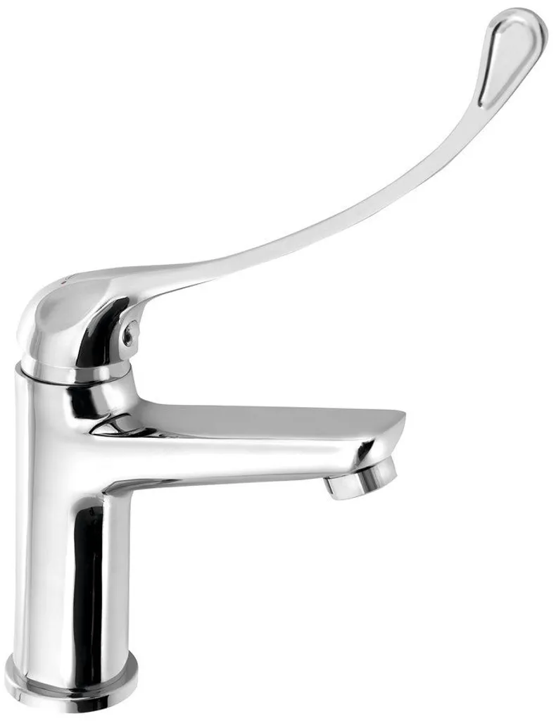 Miscelatore per lavabo SCHMITZ senza scarico, leva lunga, cromo