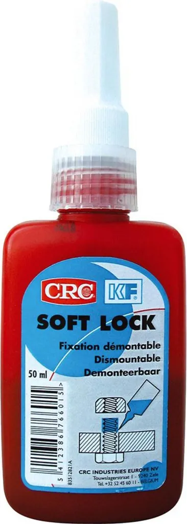 Frein de vis temporaire 50ml bleu - Flacon d'adhésif anaérobie moyen