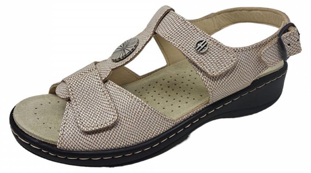 Hickersberger Weite G Sandalette Beige