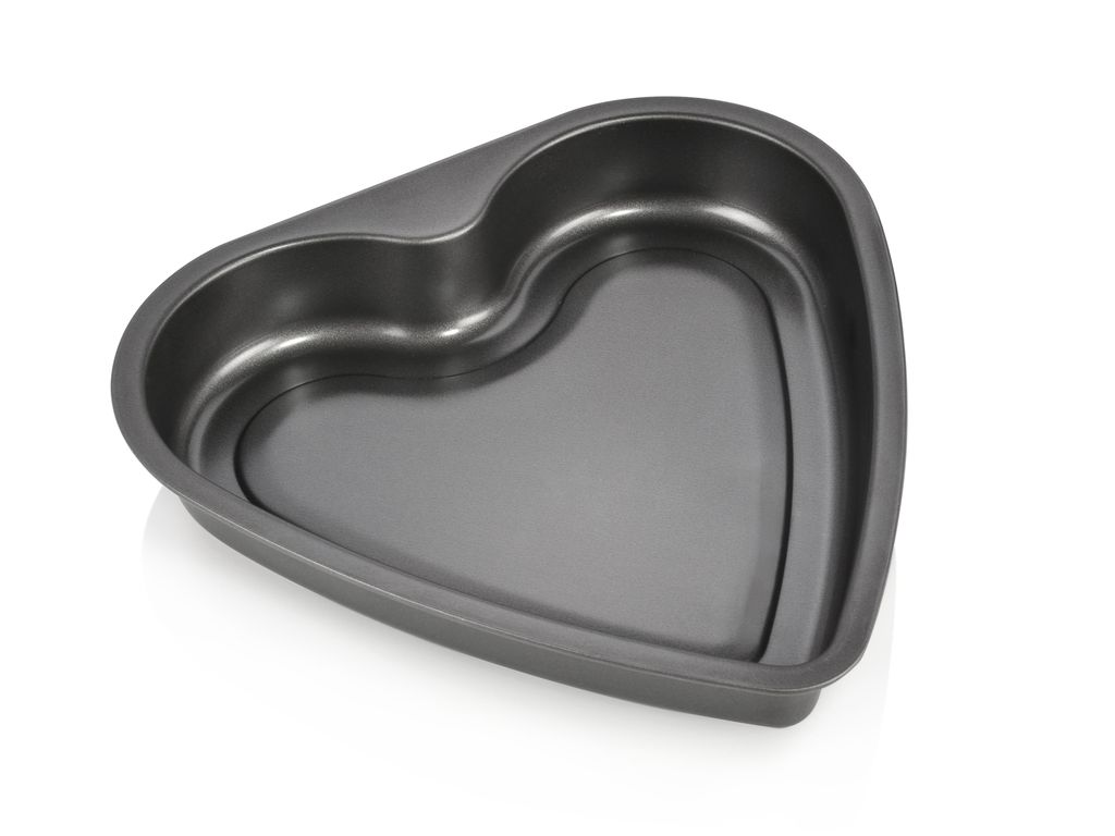 CHG - Stampo per torte a forma di cuore, color antracite Immagine del prodotto 