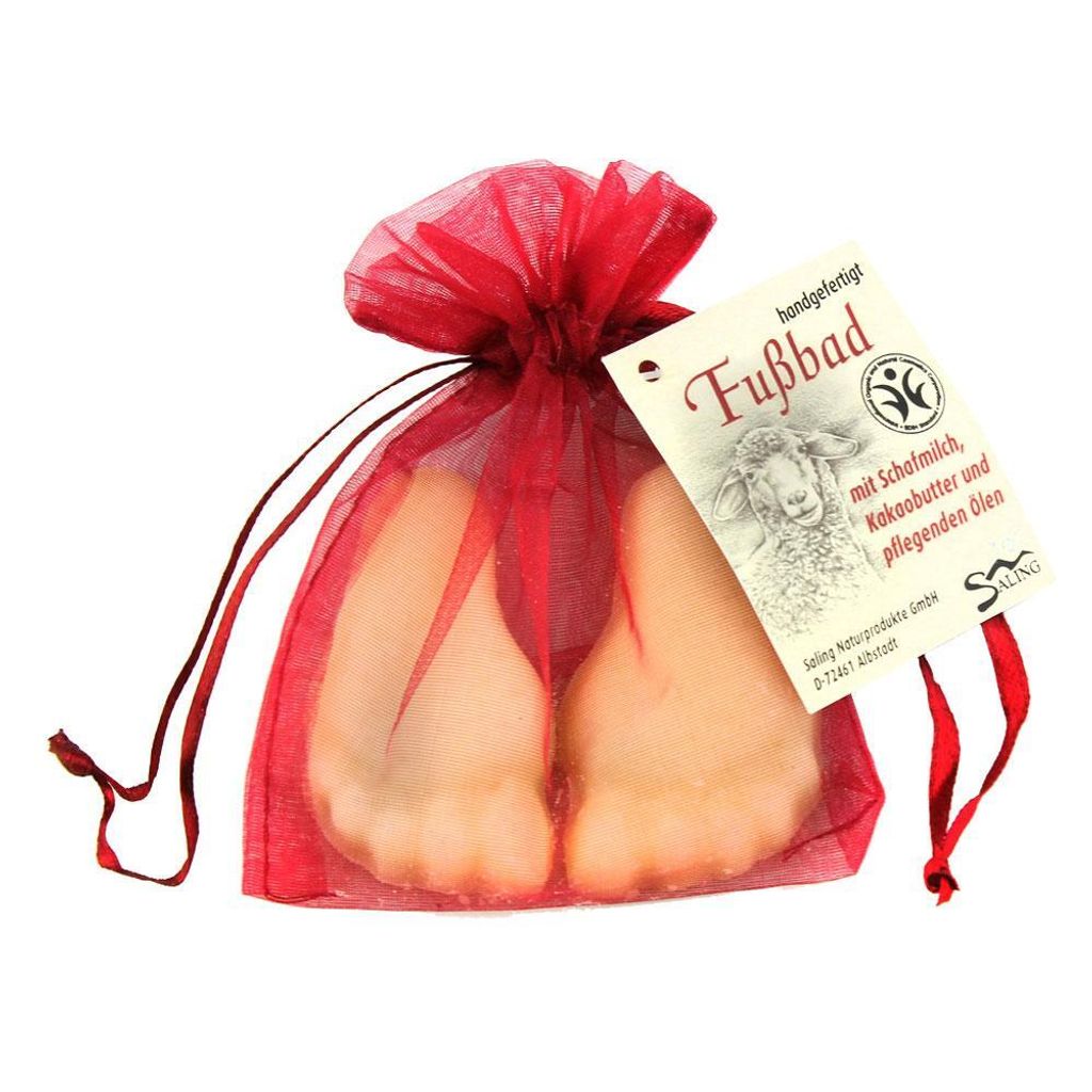 Saling Fussbad Seife in Füsschenform Produktbild 