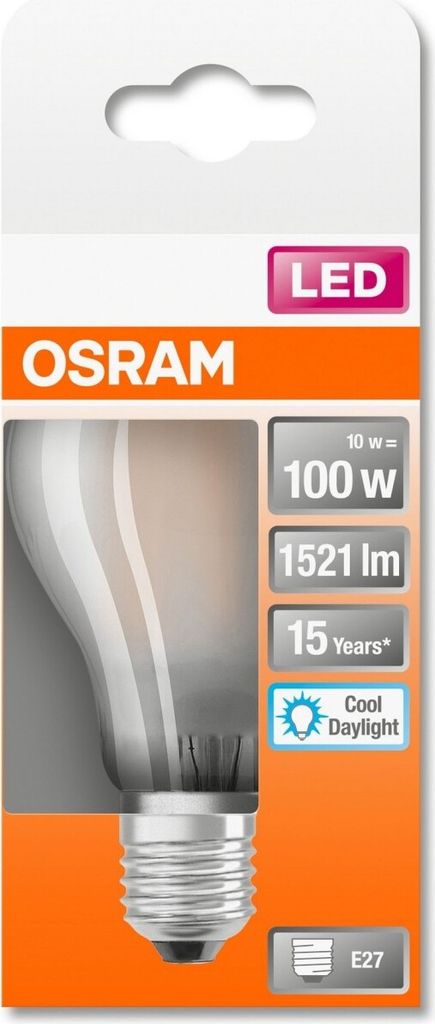 Osram LED Filament Leuchtmittel Classic Birne A60 11W = Produktbild 