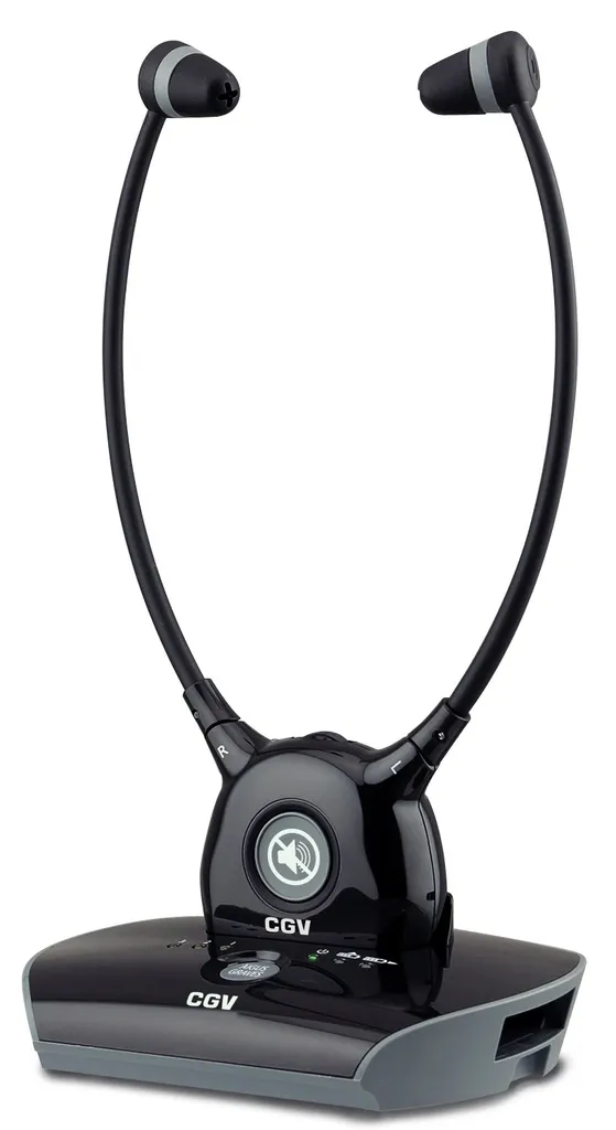 Casque TV sans fil CGV HEL DOLFIN : Stop aux Dialogues Inaudibles !