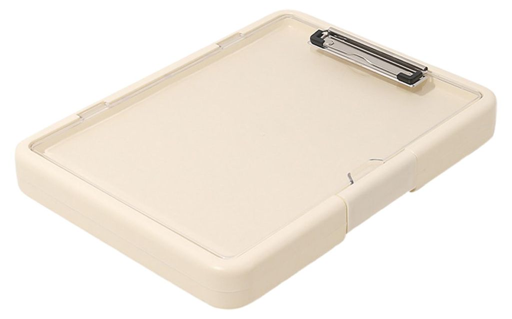 Multifunktionale Prüfungsmappe mit Clip, A4-Dokumentenorganizer, transparente, wasserfeste Schreibtafel, tragbarer Aktenordner für Schüler, Lehr...