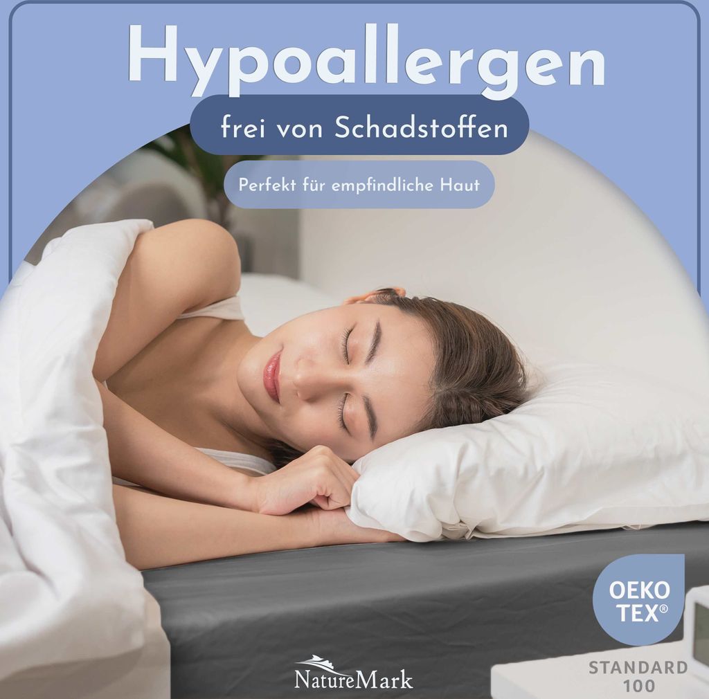 Frottee Spannbettlaken Spannbetttuch, 140x200 cm, Anthrazit Produktbild 7