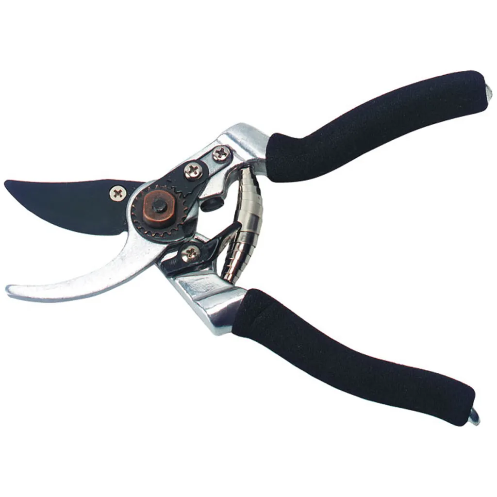 Sécateur de jardinage pour taille de rosiers et arbustes lame 15mm