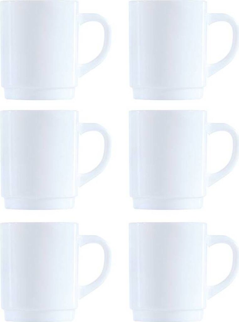 Arcoroc Restaurant dauerhaft Opal Becher 290 ml - 6 Stück. Produktbild 