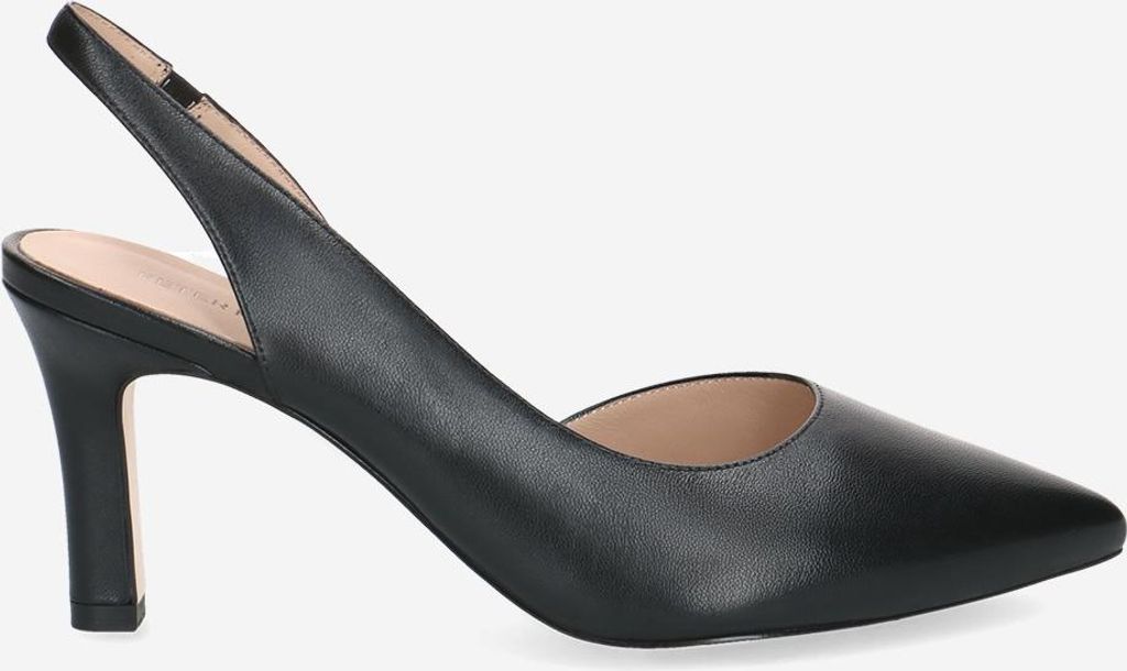 Peter Kaiser 79642 022, Peeptoes & Slingpumps in Schwarz für Damen, Größe 37
