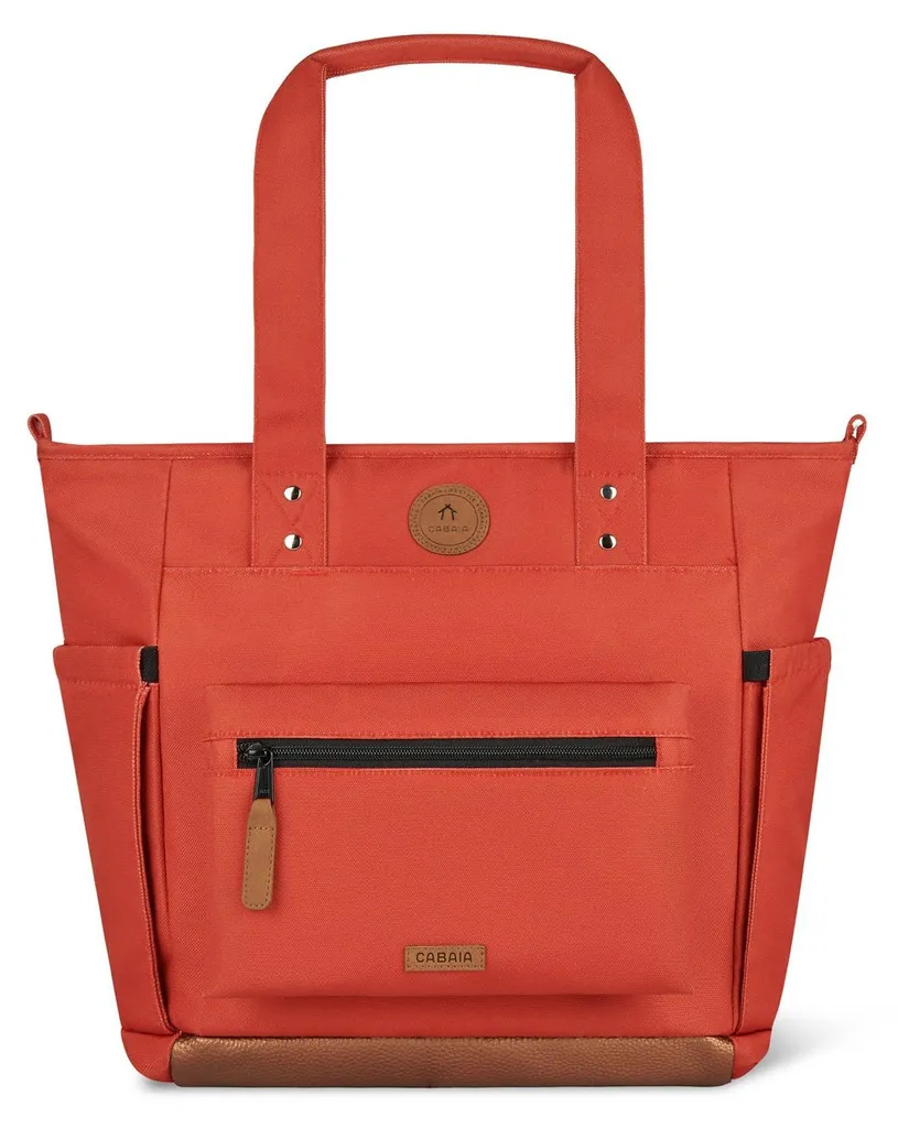 Cabaia Essentials Tote Bag Bogota rouge - Sac ordinateur portable 15"