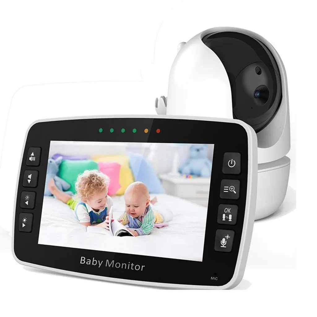 Babyphone Caméra sans WLAN Écran Large 4.3'' et Audio Bidirectionnel