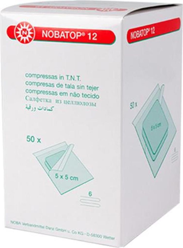 NOBA Nobatop 12 compresse sterili in tessuto non tessuto a Immagine del prodotto 