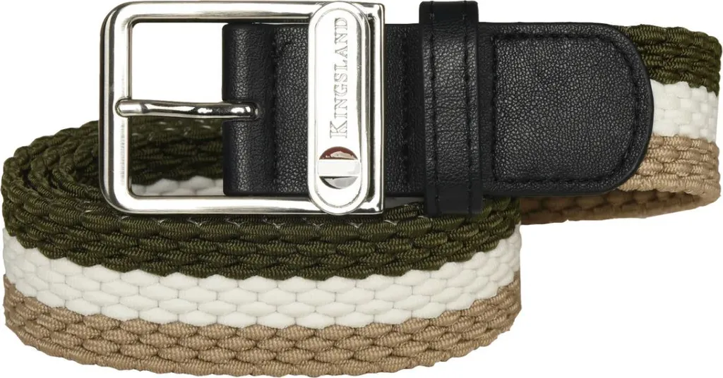 Cintura Elastica Kingsland Biar 80cm Verde Castor - Performance Horse