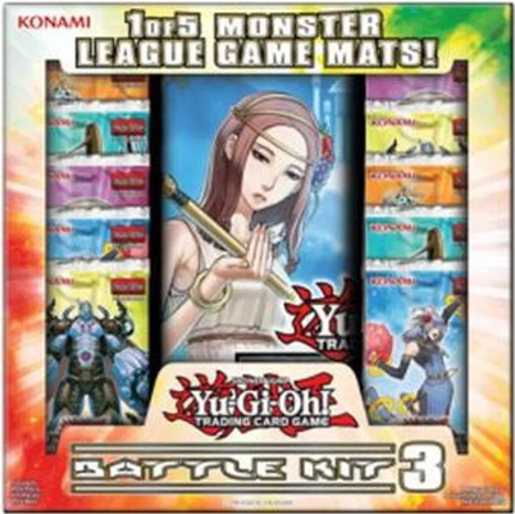 Coffret Yu-Gi-Oh! Battle Pack 3 Kit de Duel Scellé avec Tapis de Jeu