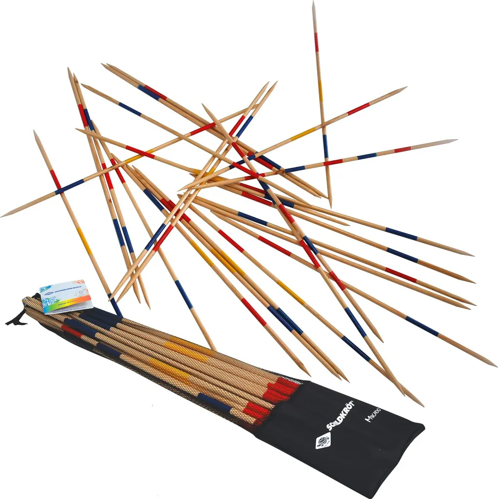 Occupez vos enfants dehors avec ce Mikado de jardin géant de 90 cm