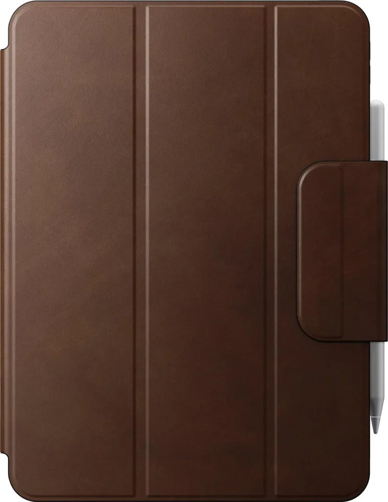 Housse iPad Pro 11 M4 Cuir pour Travail Nomade et Support Magnétique