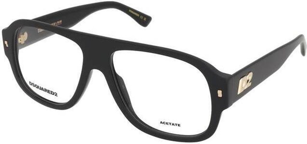 Dsquared2 D2 0125 Black 56/15/145 Herren Brillen