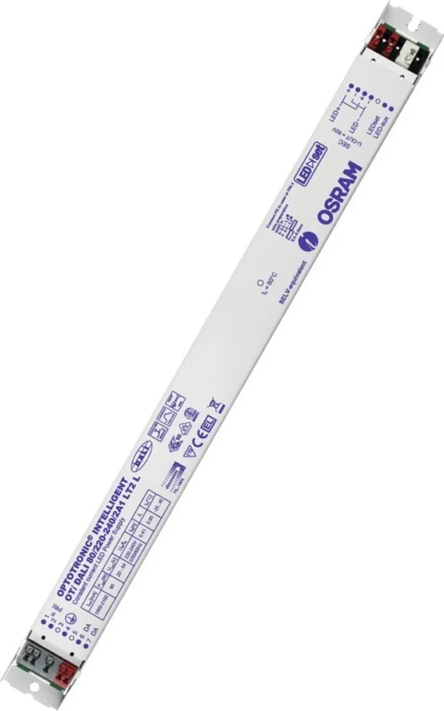 Alimentation LED DALI OSRAM pour Bureaux - Gestion Éclairage 80W