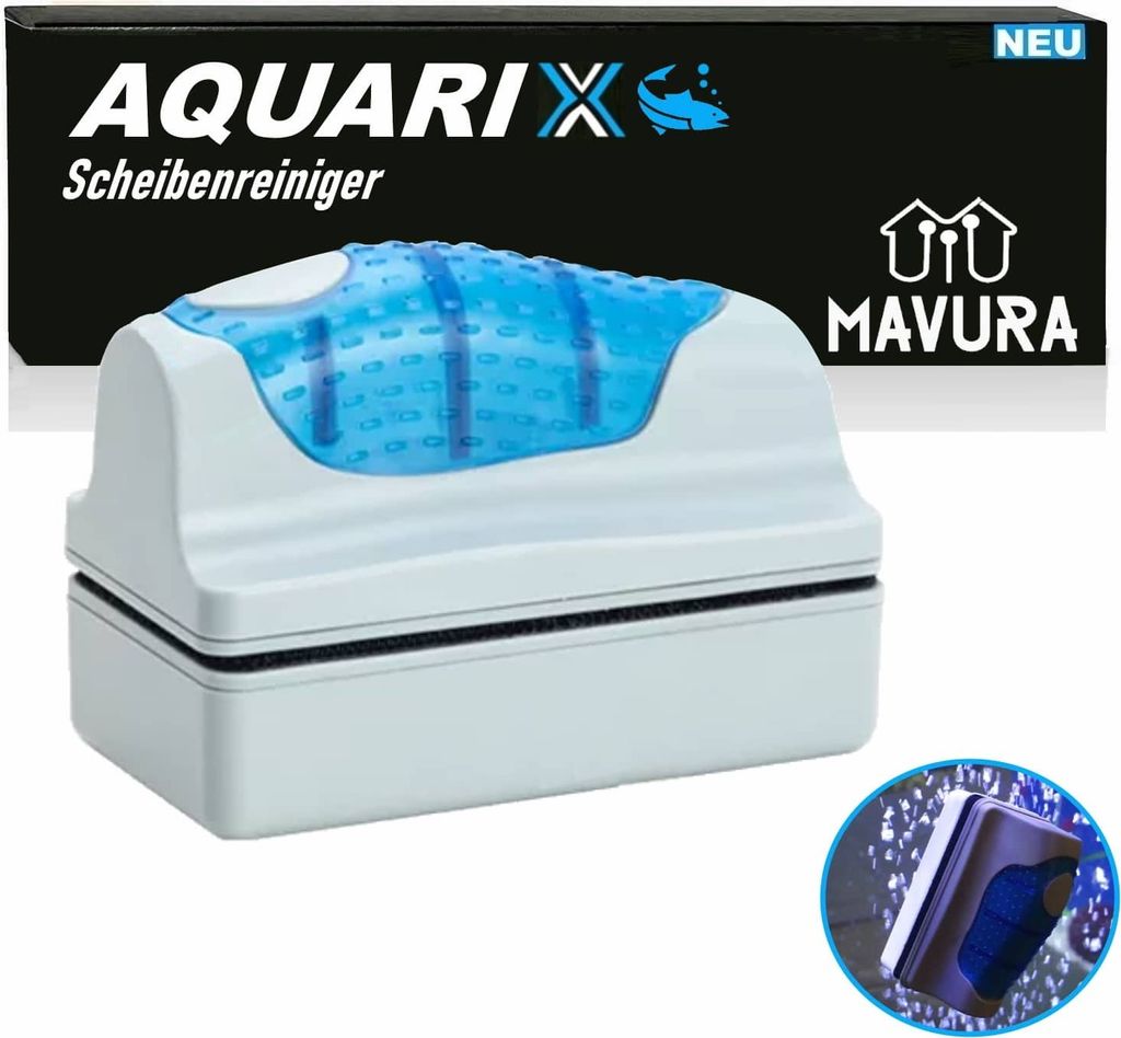 AQUARIX Aquarium-Scheibenreiniger Aquarium Algenmagnet Produktbild 