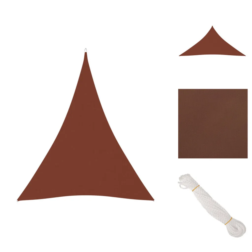 Vela Ombreggiante vidaXL 3x4x4m Rosso Terracotta | Tessuto Oxford Impermeabile