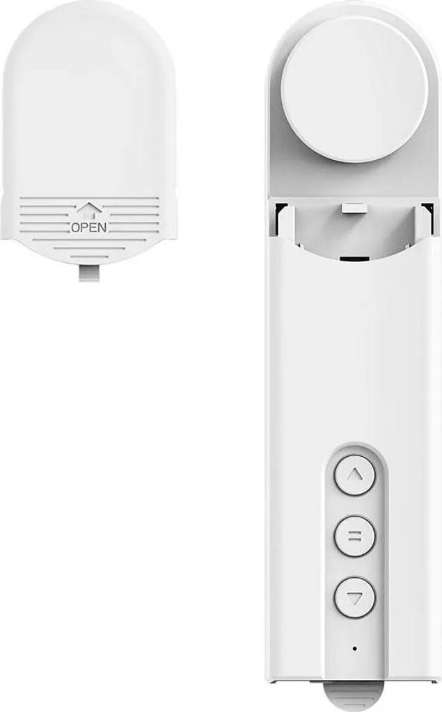 Moteur de rideau intelligent WiFi silencieux avec contrôle via App INF