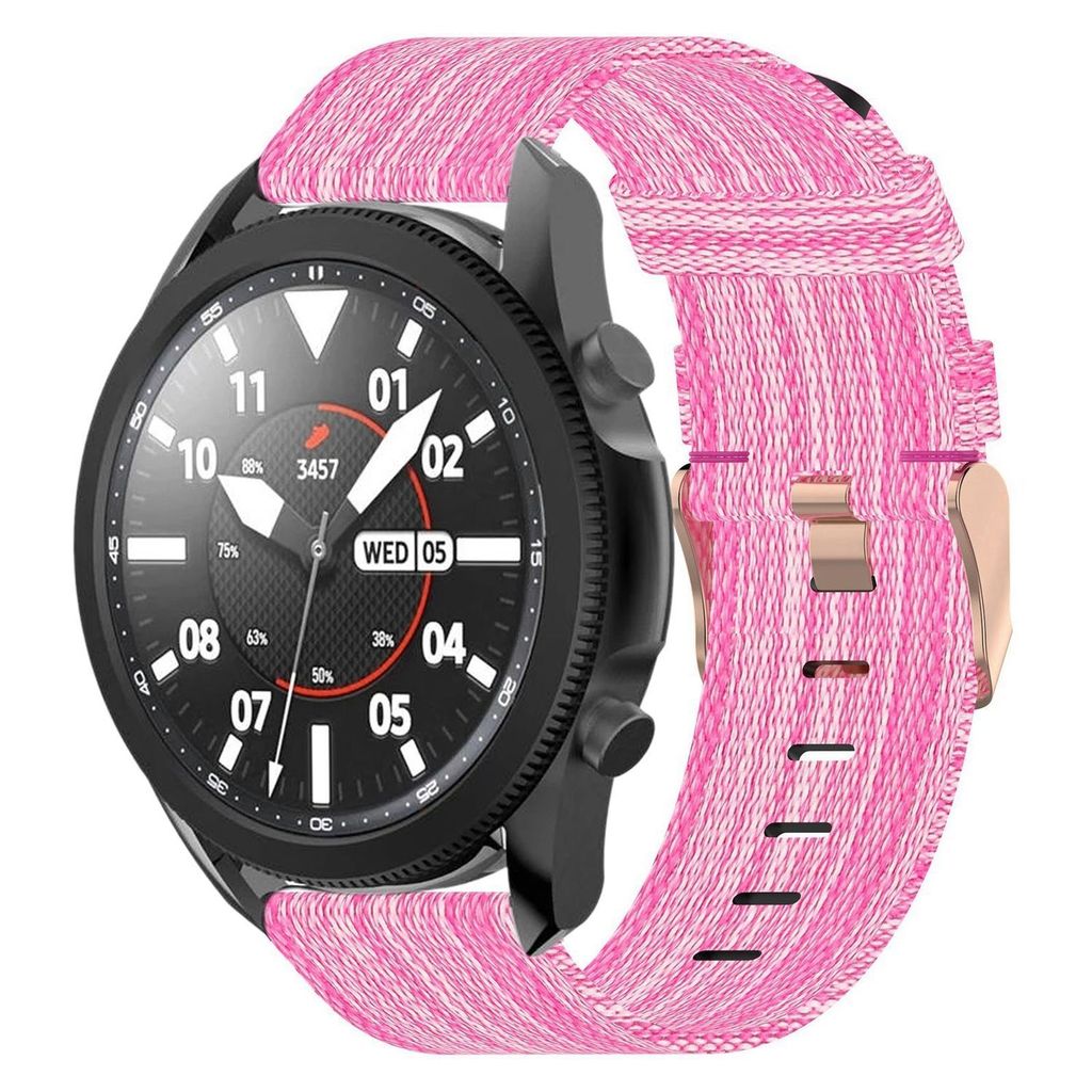 Für Samsung Galaxy Watch FE 6 5 4 Normal Pro Classic alle Größen Gewebtes Nylon Band