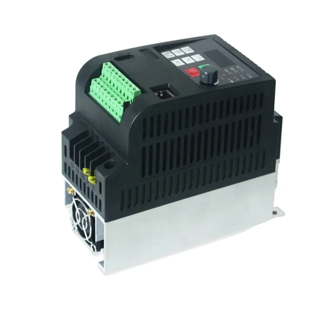 Onduleur VFD 2,2 kW 3 CV entrée 220V monophasé haute précision série X