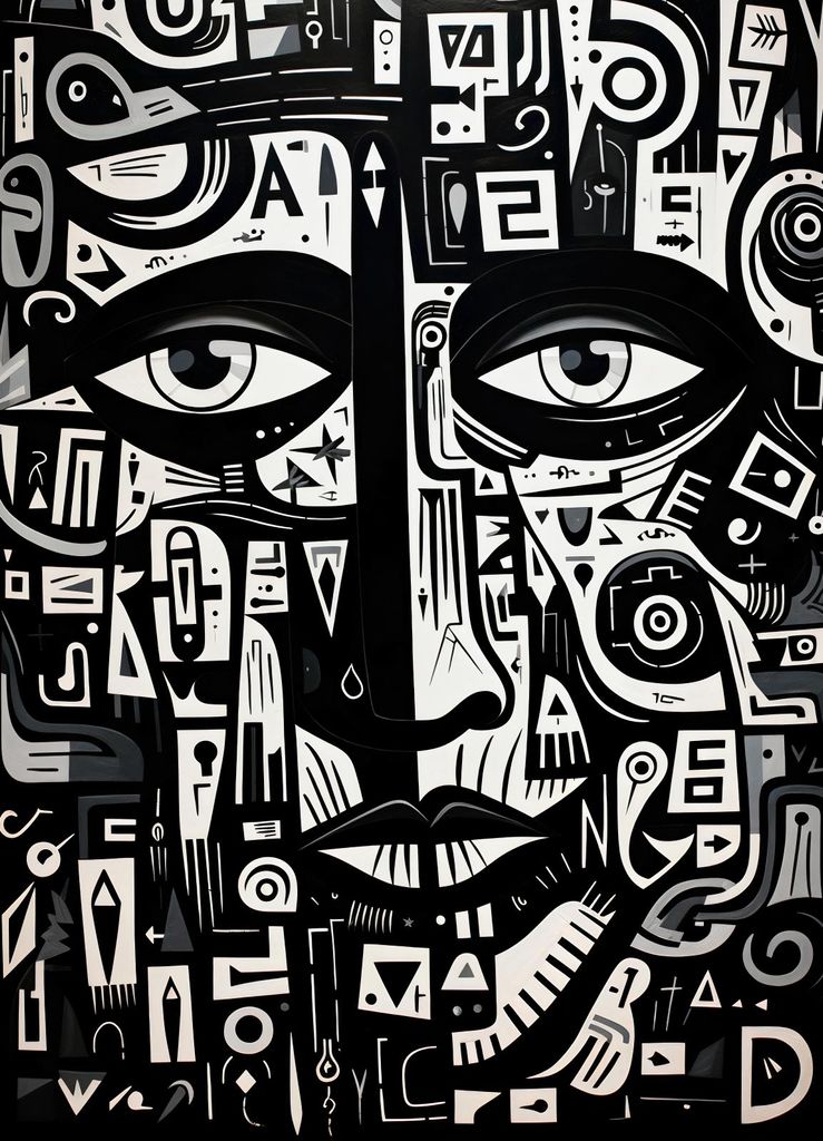 Plakat 20,5x28,4cm Gedankenlabyrinth