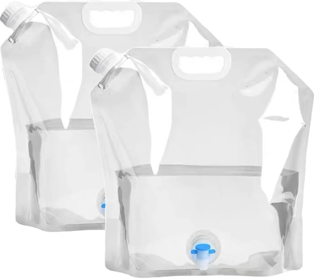 Sac de transport d'eau pliable pour cuisine de camping et survie