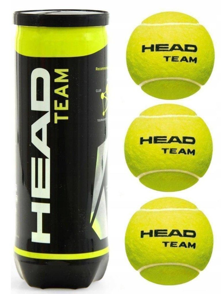 Piłki do tenisa ziemnego HEAD TEAM 3szt