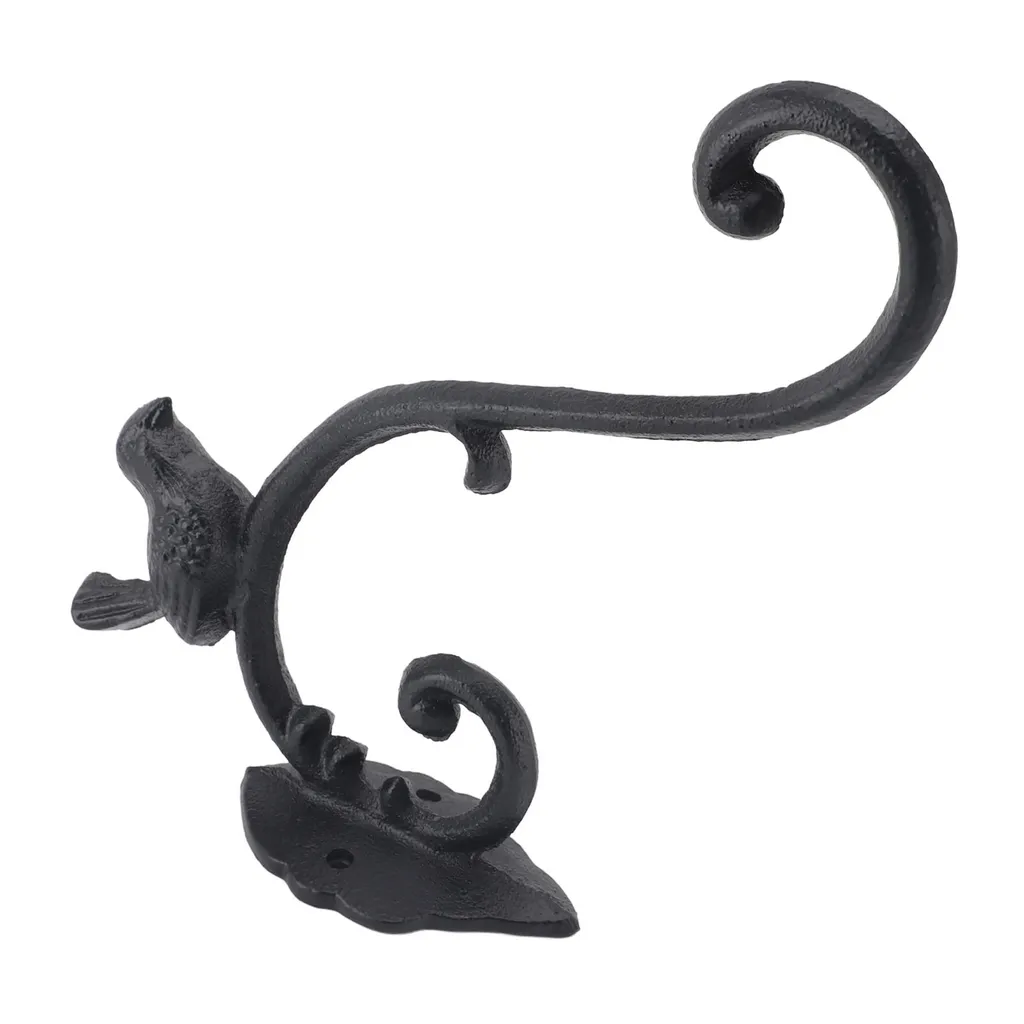Support pour plantes mural anti-rouille pour fixer vos pots suspendus