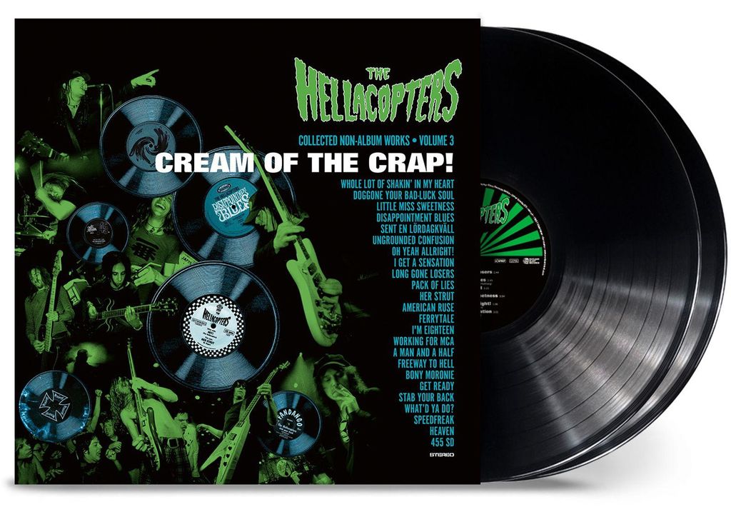 The Hellacopters: Cream Of The Crap! Collected Non-Album Works Volume 3 auf 2 LPs - Warner Music - (LP / C)