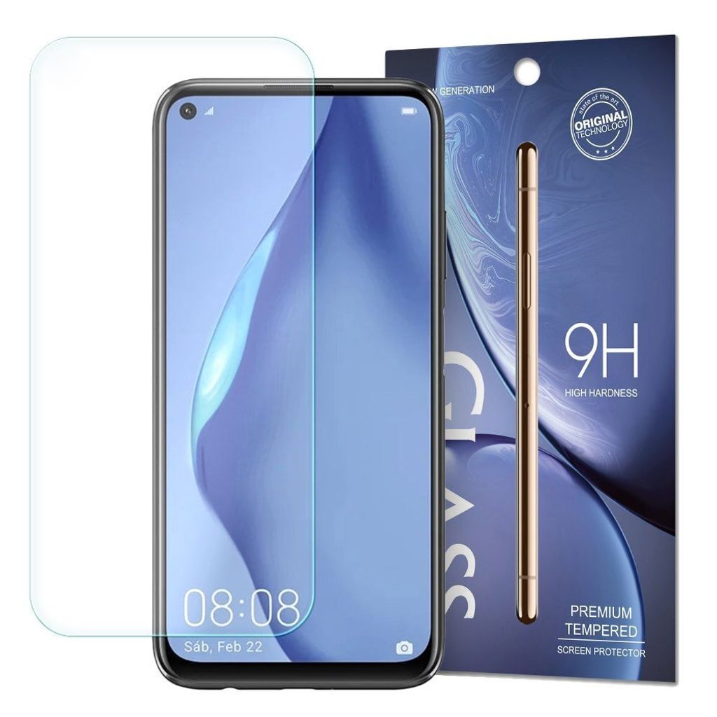 Tempered 9H Schutzglas für Huawei P40 Lite / Nova 7i / Nova 6 SE - Durchscheinend KP9752
