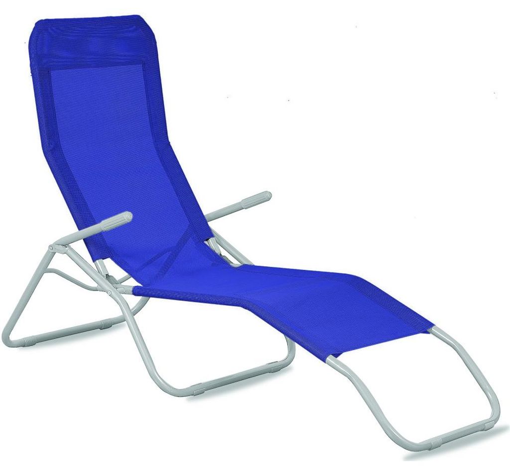 INLEA Gartenliege SOLIS – Blau Produktbild 
