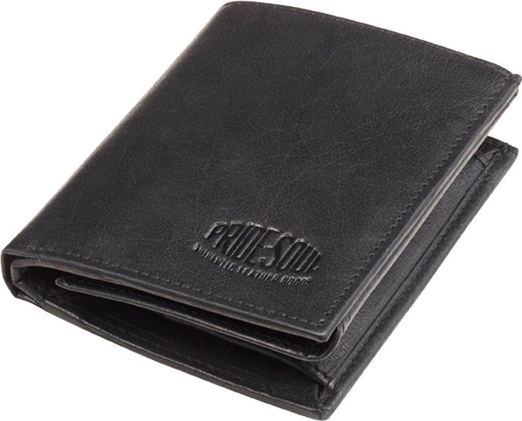 Pride and Soul Geldbörse Magic Leder schwarz ca. 12 x 9,5 x 2 cm 47195